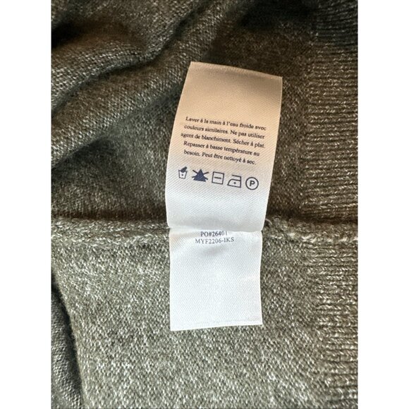 Faherty Men’s XXL Sweater Olive Heather Jackson Crew Pullover Knit Long Sleeve - Picture 4 of 8